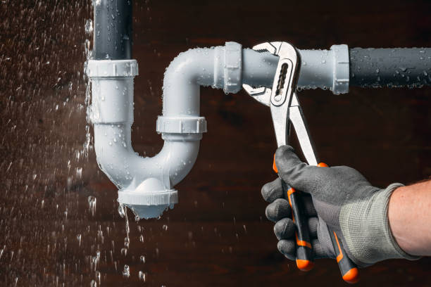 Professional Gas Line Repair technician working in Hales Corners, WI